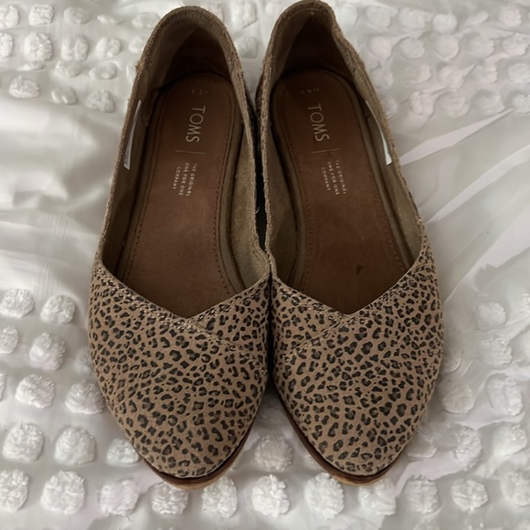 Toms leopard print flats - Picture 3 of 4